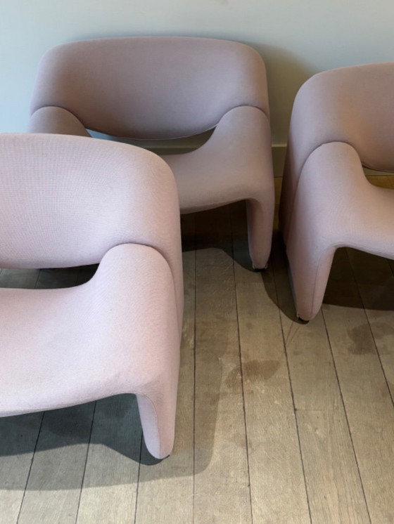 Image 1 of 3x pierre paulin groovy chair