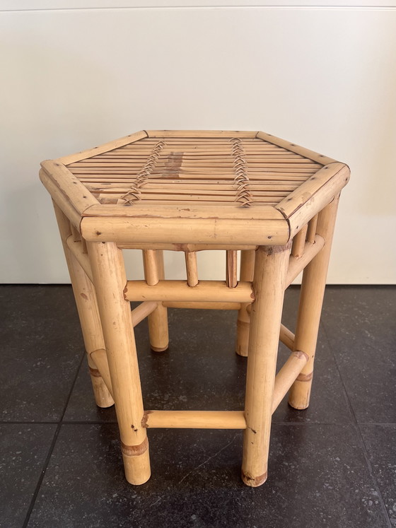 Image 1 of Bamboe bijzettafeltje