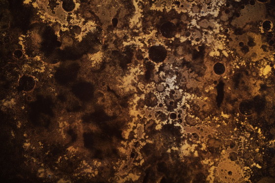 Image 1 of Zeldzame salontafel ‘Éruption Solaire’ - Guy Lefevre - Ligne Roset / Roche Bobois