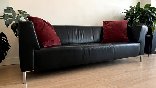Anthracite 3-seater sofa from Montel