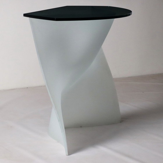 Image 1 of Glazen consoletafel uit de jaren 2000