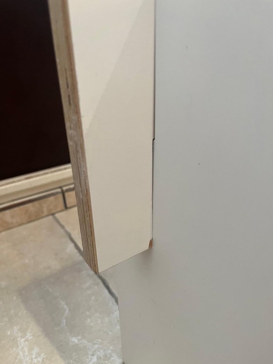 Image 1 of Nils Holger Moormann „Sleep“-Bett – mit hohem Kopfteil – Birkensperrholz