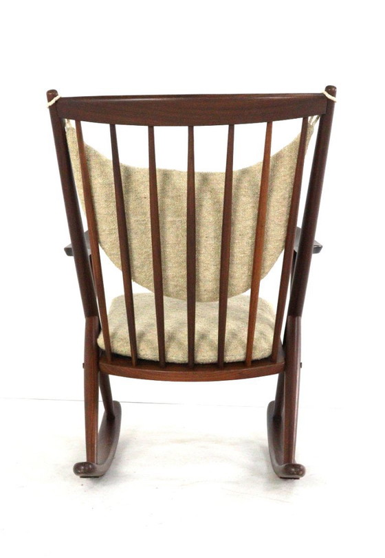 Image 1 of Frank Reenskaug Bramin Schaukelstuhl, Modell 182, Vintage