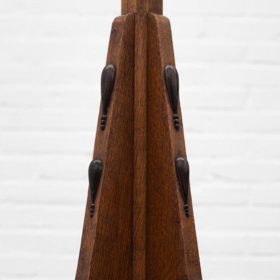 Lampadaire Art Déco – Glass, Wood (photo 9 of 14)