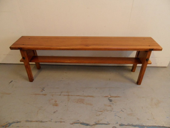 Image 1 of Vintage School Bench