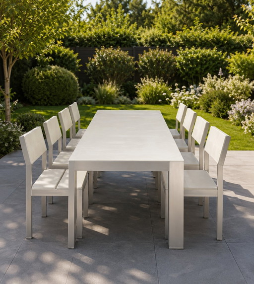  GANDIABLASCO Na Xemena Dining Set Table & 8 Chairs NEW RRP £15 000+ NEW