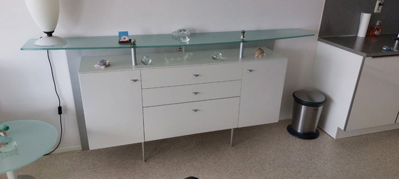 Image 1 of White/Gray Sideboard - Apart Design