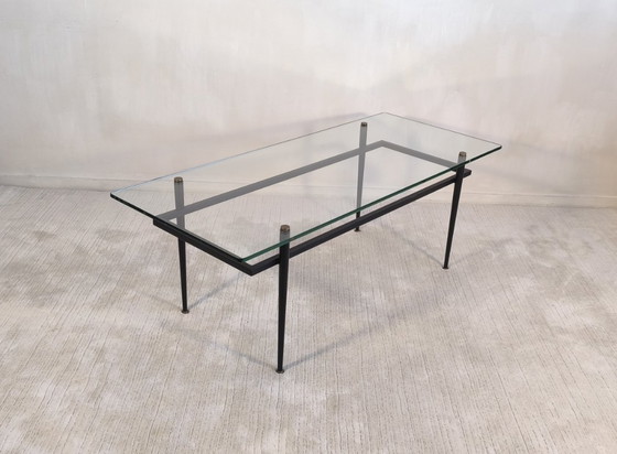 Tavolino da Caffè Iconico Roger Le Bihan Per Airborne 1960-70 - Design Minimalista, Francia (photo 6 of 20)