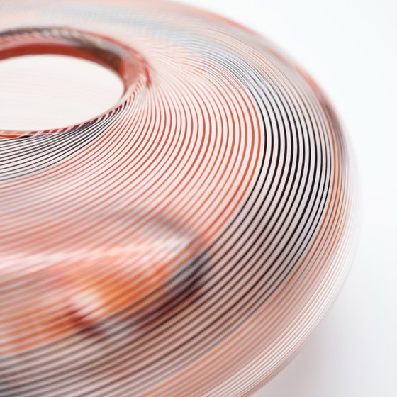 Image 1 of Rosenthal Glasstudio Jarrón Filigrana “Fadenglas” – Mario Colelli & Hertha Bengtson · Edición limitada, Alemania