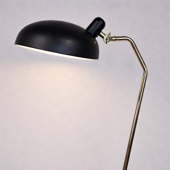 Image 1 of Design brass/black floor lamp Roseanna Bloomingville (swan neck) adjustable head