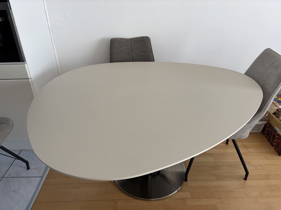 Image 1 of Dining Table From Steely (Egg Shape)