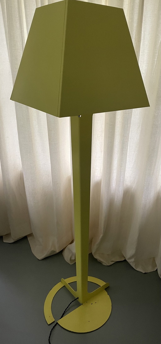 Established & Sons Fold Floor Lamp Yellow