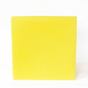 Lampada a cubo vintage Heico – Gialla (anni '80, Germania)