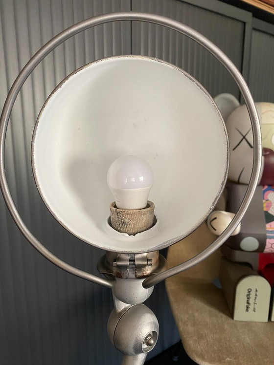 Image 1 of Jieldé 2-arm lamp with matte industrial vintage clear varnish
