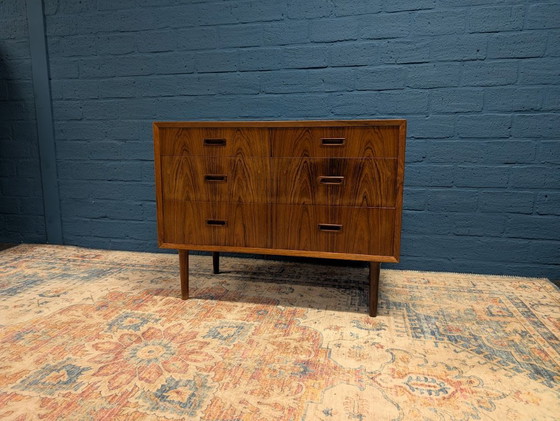 Image 1 of Commodes vintage | tables de chevet, Lyby Møbler, années 1960