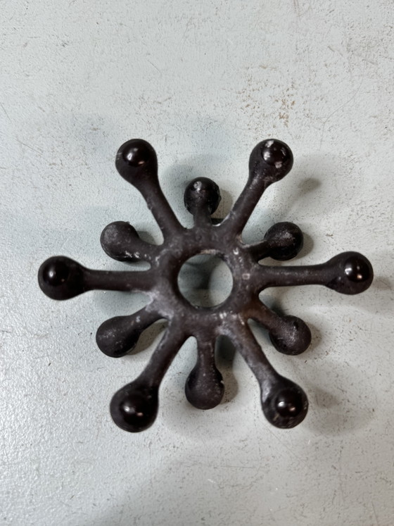 Bougeoir Vintage Design Danois Spider", Conçu par Jens Quistgaard – Dansk Designs, Bougeoirs et chandeliers (photo 9 of 10)