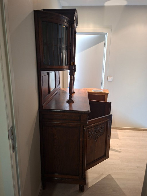 Bellissima credenza antica in legno – Un pezzo unico che non passa inosservato. – buffetkasten, Wood (photo 2 of 5)