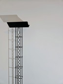 Lampadaire halogène postmoderne d'époque (Années 80) - Style italien