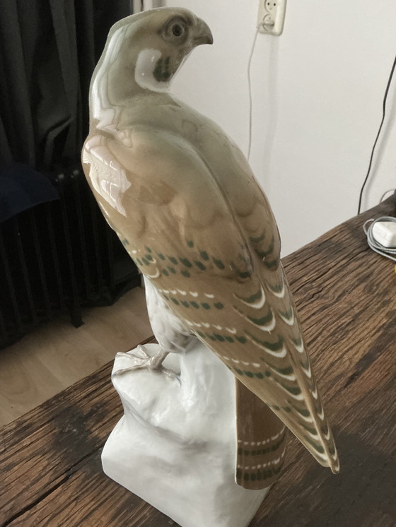 Image 1 of Falcon / sparrowhawk with mark and name Meise <<? Perfect figurine