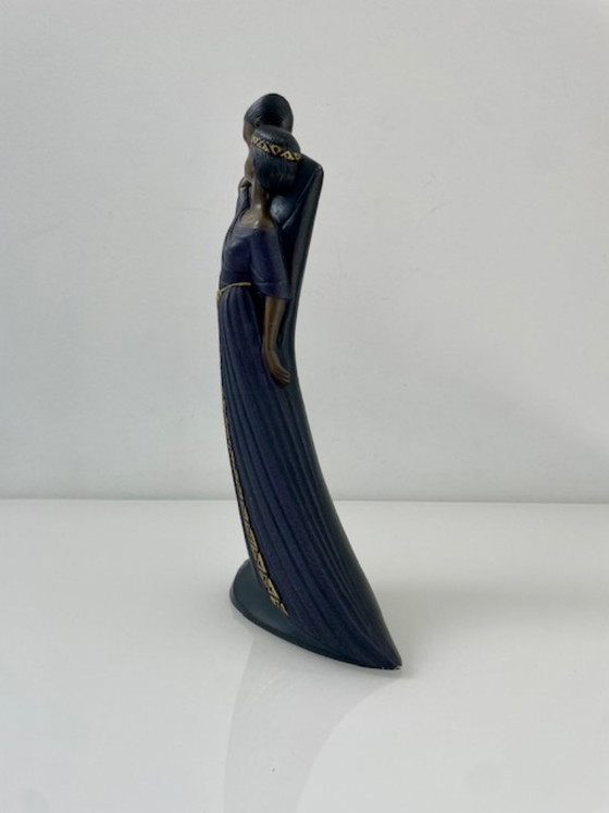 Image 1 of Enesco Mahogany Princess The Embrace 1994