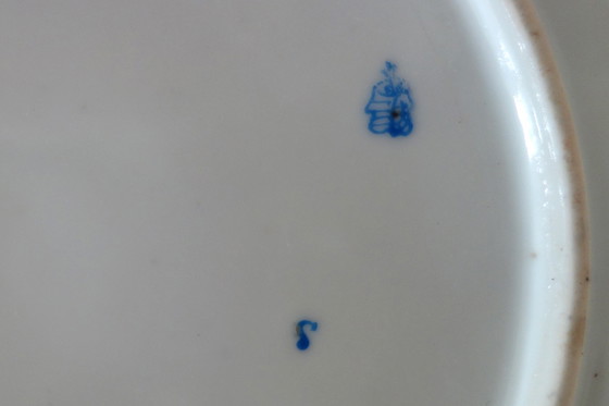 Image 1 of Rares Assiettes Décoratives Murales Porcelaine Herend, Hongrie Vers 1870