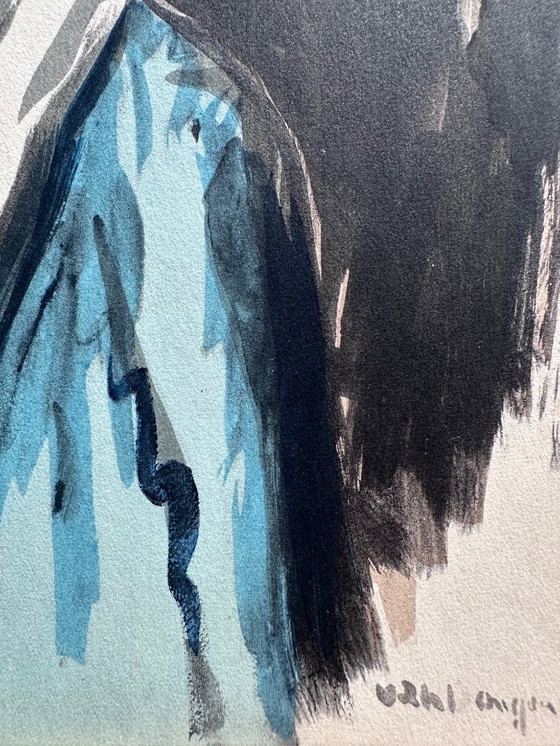 Image 1 of Kees van Dongen pochoir Colère 1925