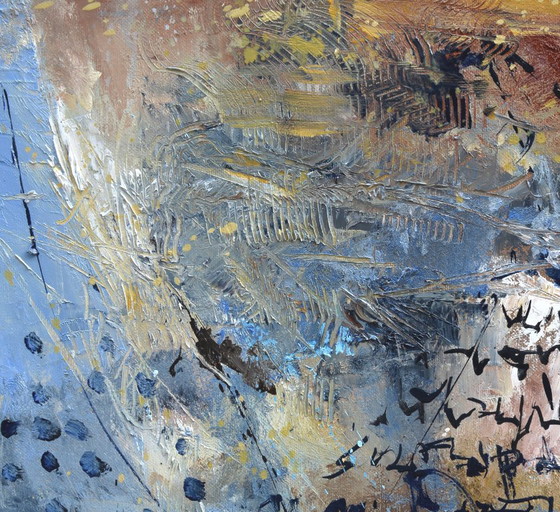 An Ancient Tablet of the Laws – P. Ledent, Paintings & Drawings, Canvas (photo 2 of 5)