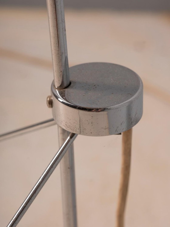 Vintage Floor Lamp by Josef Hůrka for Napako, 1950s, Czechoslovakia, 160 × 32 × 32 cm – Floor lights, Metal (photo 10 of 11)