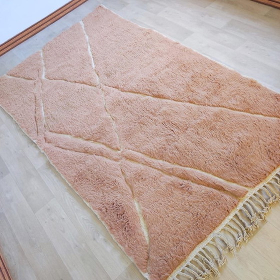 Alfombra de lana natural hecha a mano, artesanía tradicional, 2/3 m – Ahrend, Wool (photo 6 of 7)