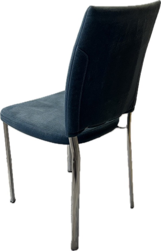 Image 1 of Set italiano di 6 sedie vintage originali di Effezeta, Italia