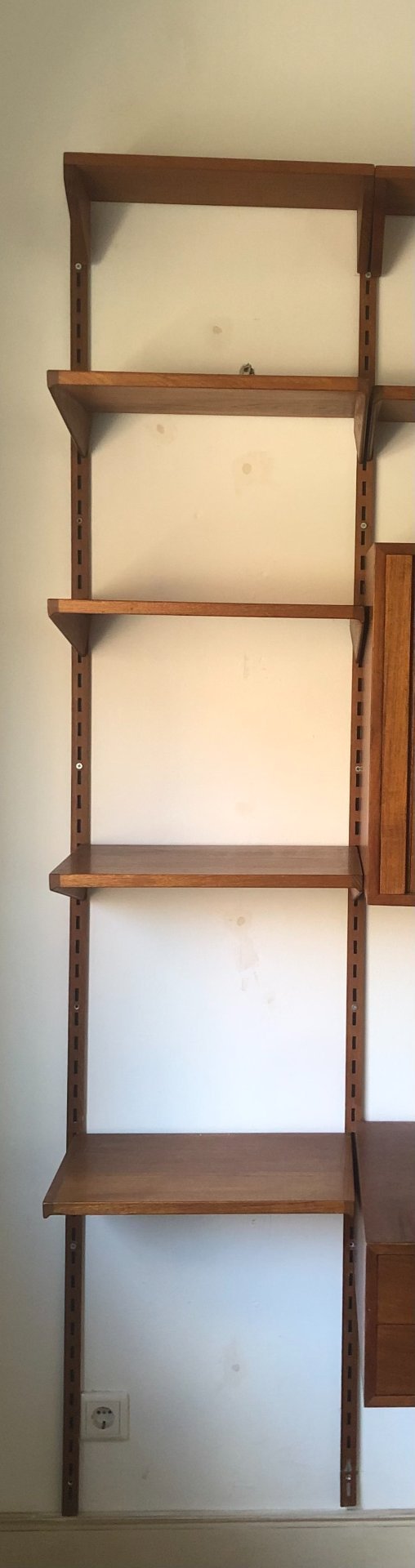 Image 1 of Kai Kristiansen teak wall unit