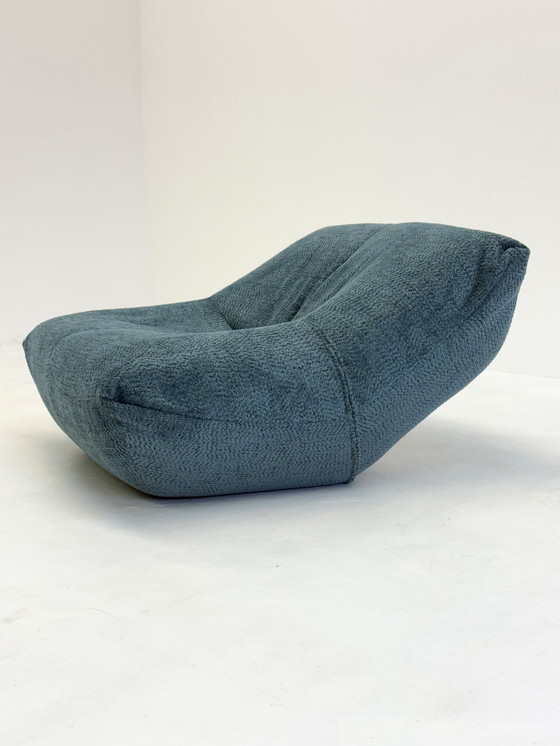 Image 1 of Papillon Lounge Chairs by Guido Maria Rosati for Giovannetti in Blue