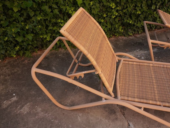 Image 1 of DEDON - Set van twee strandstoelen