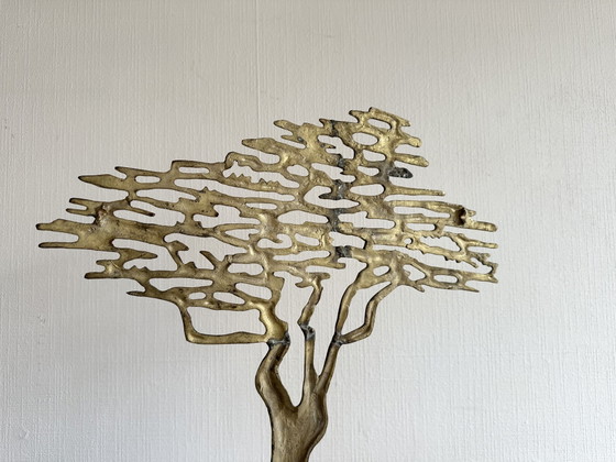 Image 1 of Scultura vintage in ottone "Bijan" degli anni '70