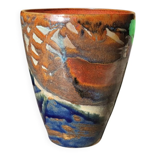 Stoneware vase / Puisaye