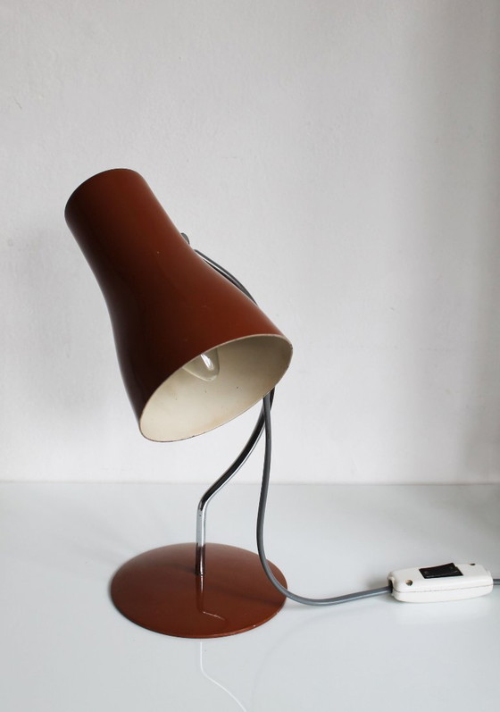 Image 1 of 1960s Mid Century Modern desk lamp by Josef Hurka