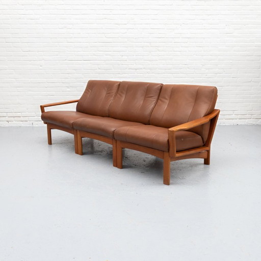 Dänisches Design Glostrup Dreisitziges Sofa 60s