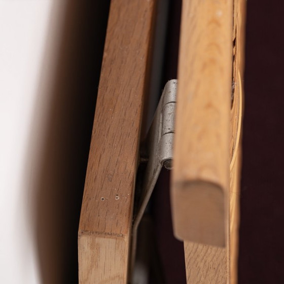 Canapé-lit modèle GE258 en chêne et rotin, conçu par Hans J. Wegner pour Getama, Danemark, 1954 – Banquettes (photo 17 of 19)