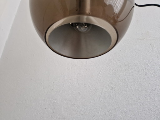 Vintage Raak Amsterdam Globe pendant lamp space age design