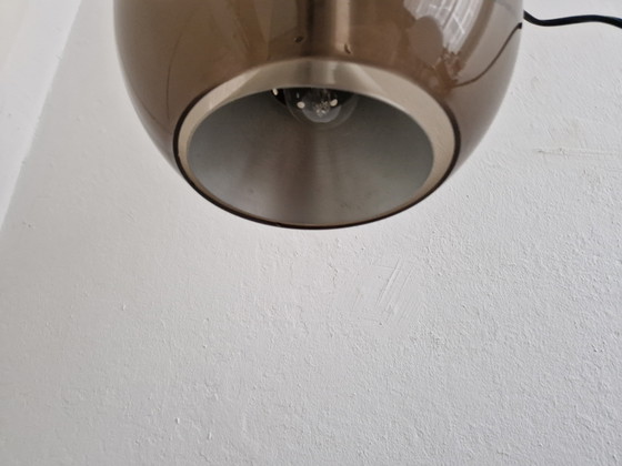 Image 1 of Lampe à suspension vintage Raak Amsterdam Globe design de l'ère spatiale
