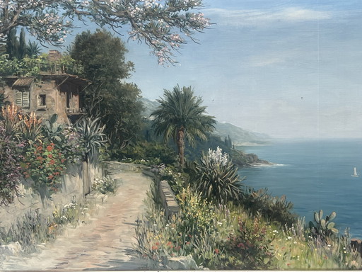 Painting (1): Mediterranean Scene - Daniël Been (1885-1967)