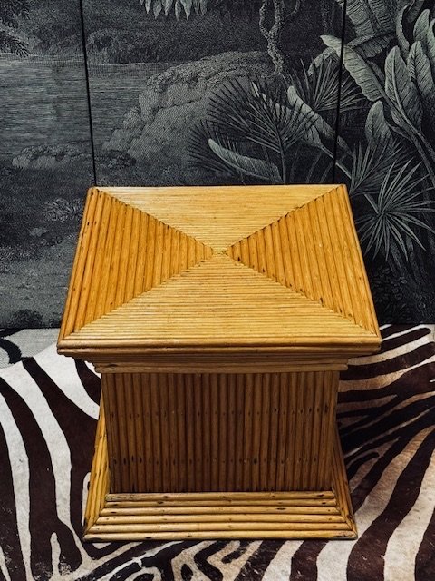 Image 1 of PENCIL REED COFFEE TABLE COFFEE TABLE SIDE TABLE STYLE CRESPI