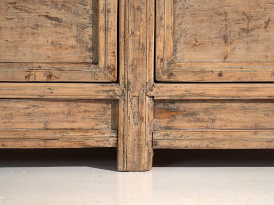 Antique sideboard in pine wood – China, circa 1930 – Iron (photo 26 of 40)
