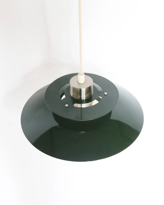 Image 1 of vintage green lamp hanging lamp Danish design retro