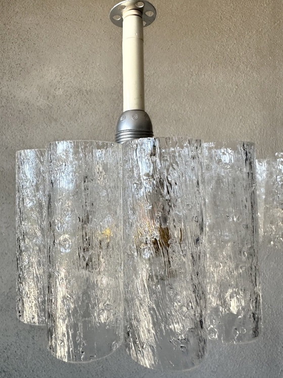 Vintage Doria Cascade Lamp – Hanglampen, Glass, Metal (photo 9 of 12)