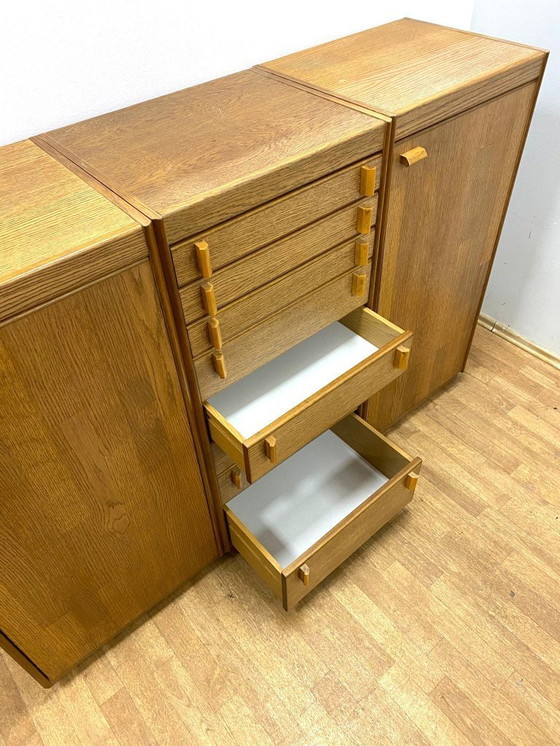 Image 1 of Vintage Cabinets with Drawers, Czech Design, 1980s