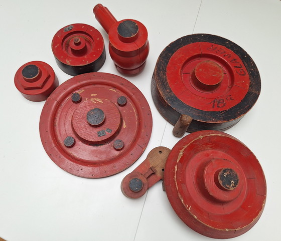 Image 1 of Moldes de fundición industrial únicos de 1930