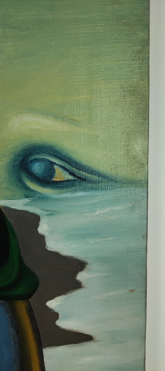 Image 1 of SURREALISM EYE PAINTING