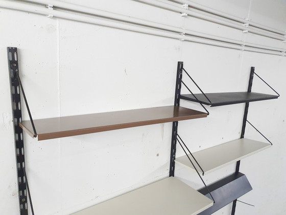 Image 1 of Tjerk Reijenga for Pilastro metal wall unit, The Netherlands 1950's