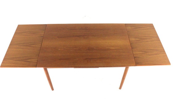 Rechthoekige Verlengbare Deense Eettafel 'Vejen' Vintage Gerestaureerd – Wood (photo 6 of 15)